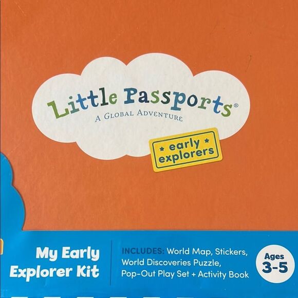 Little Passports Travel 🧳 Adventures Jet ✈️ Off in Imagination. Learning Toy Kit - Picture 4 of 17